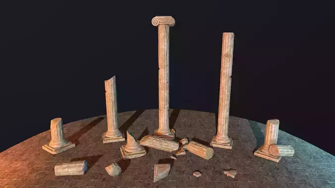 Broken Columns Set