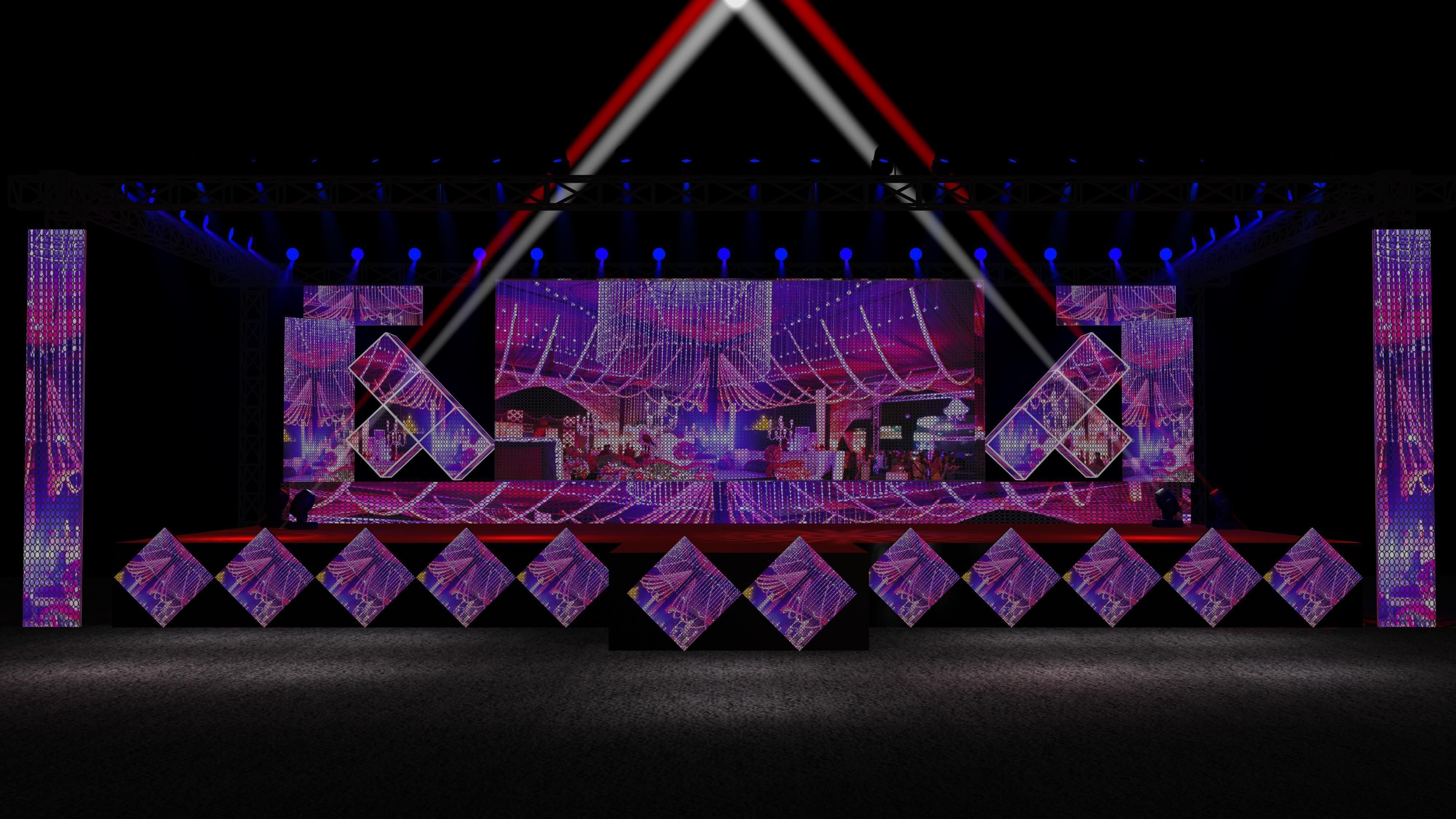 stage design 3D print model_1