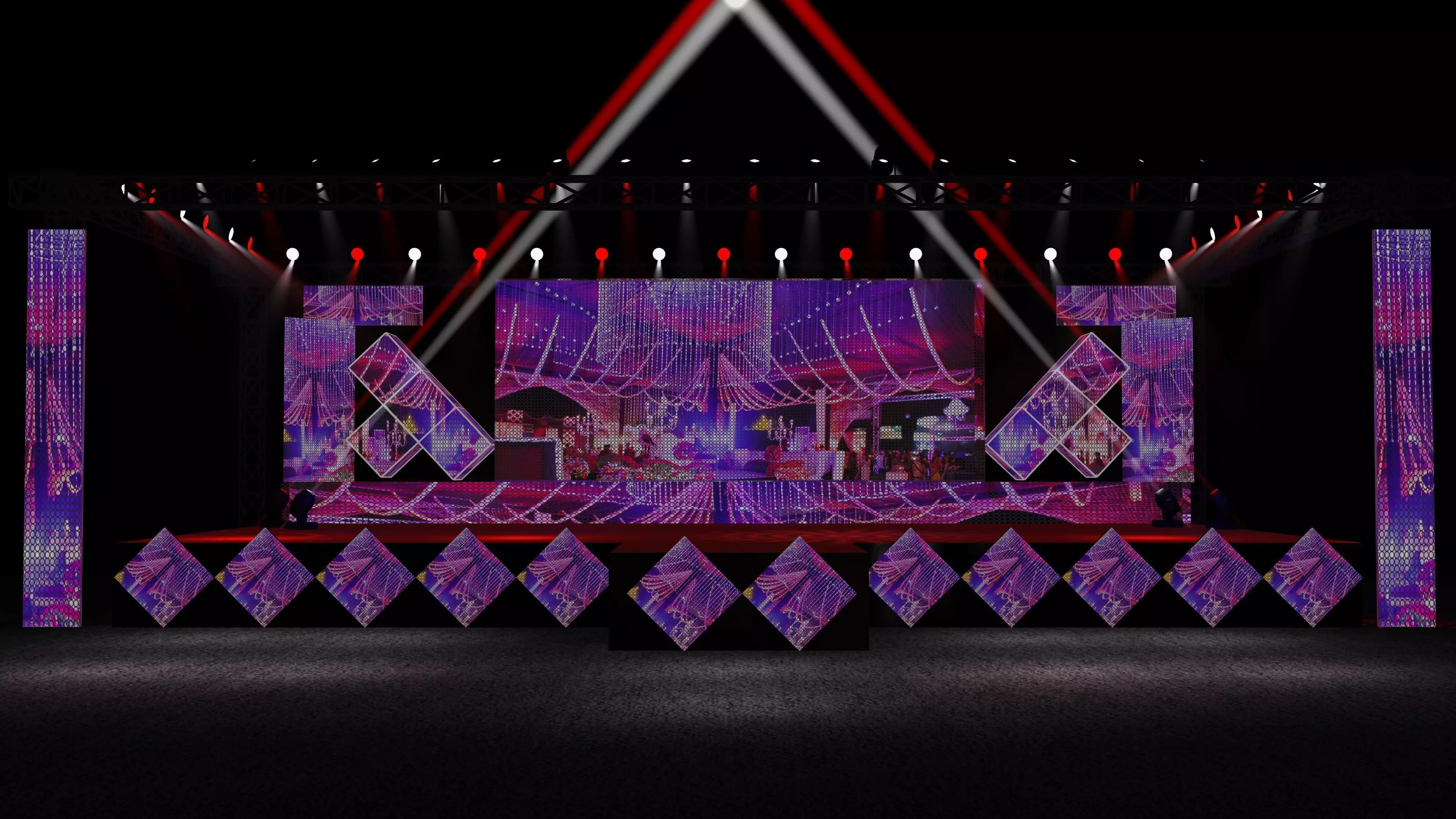 stage design 3D print model_0