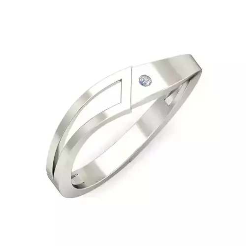 Women band ring 3dm stl render detail 3D print model 3D print model