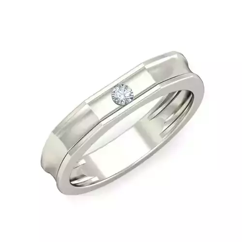 Women band ring 3dm stl render detail 3D print model 3D print model