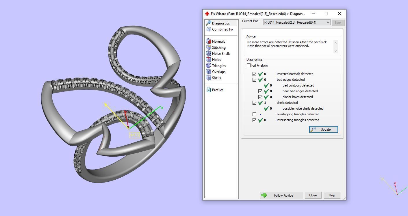 Butterfly ring R 0014 3D print model_7
