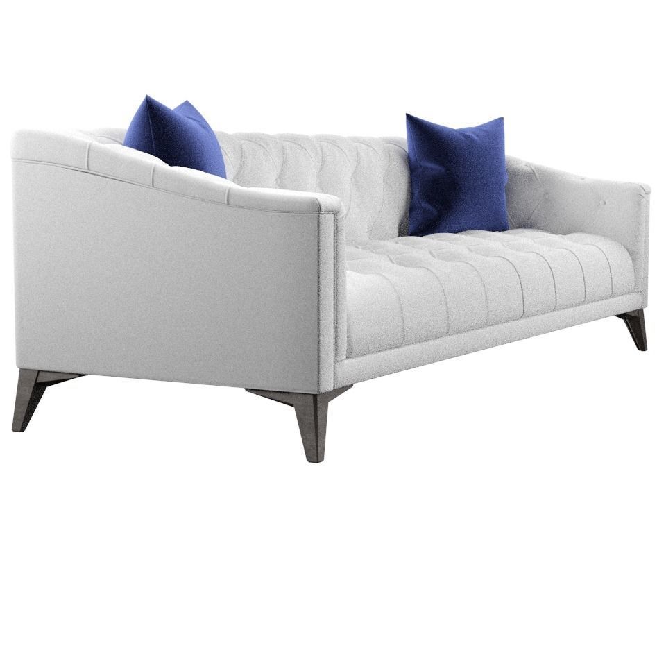 VELVET SOFA 3D model_7
