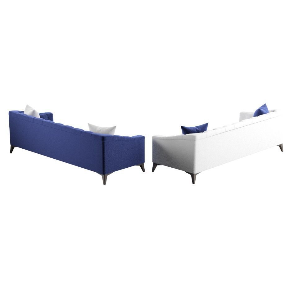 VELVET SOFA 3D model_4