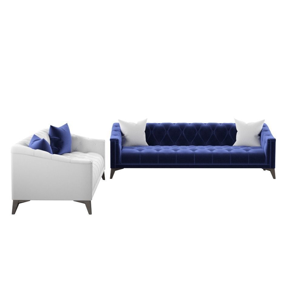 VELVET SOFA 3D model_1