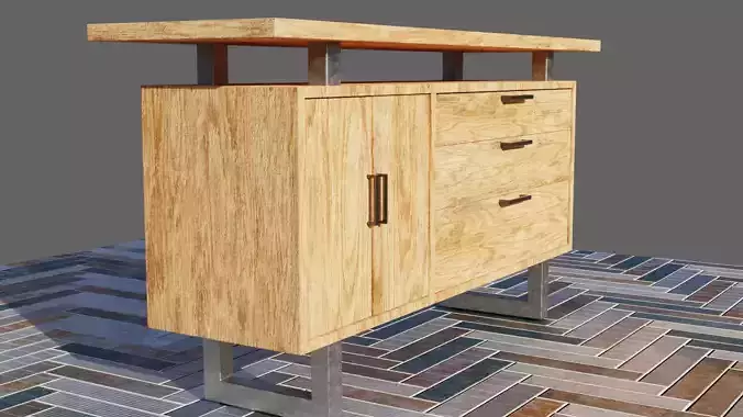 Credenza wooden sideboard