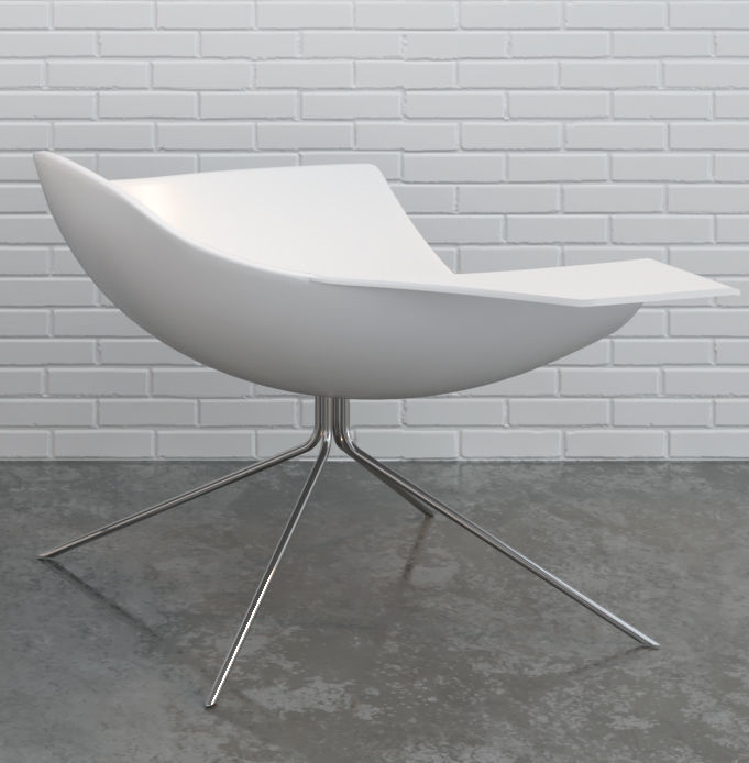 Lounge Chair 3D model_4