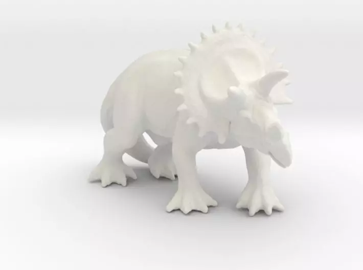 Dinosaur Triceratops 3D print model_0
