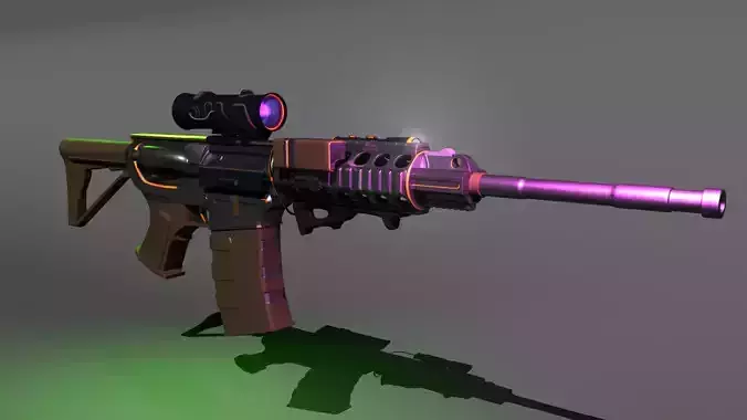 Advance Rifle Patrol 3D model