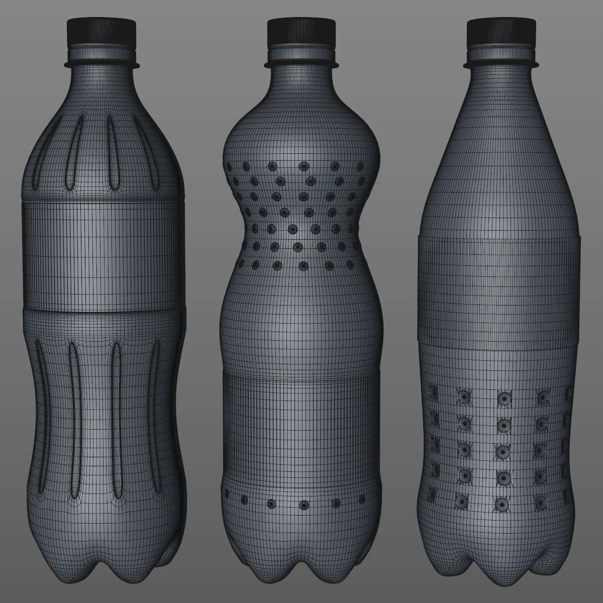 Soda Bottles 3D model_11