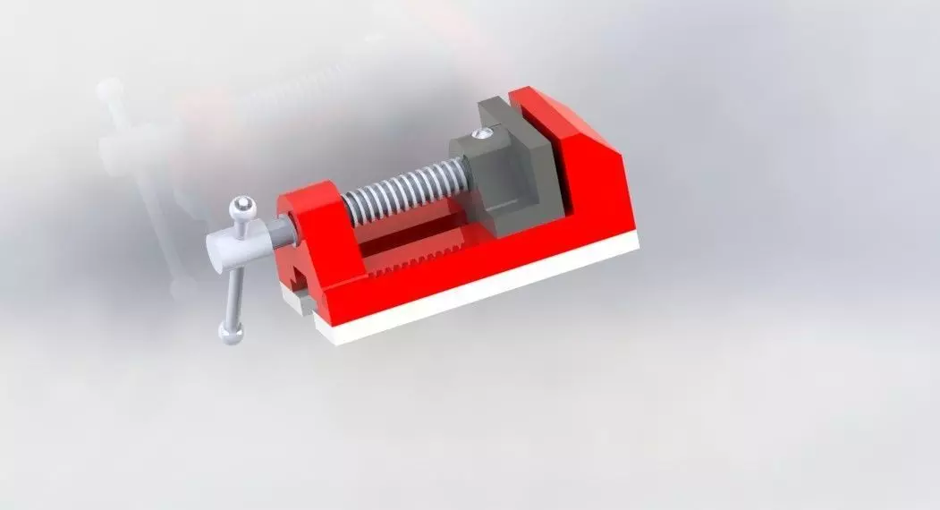 Press Model vise 3D print model_0