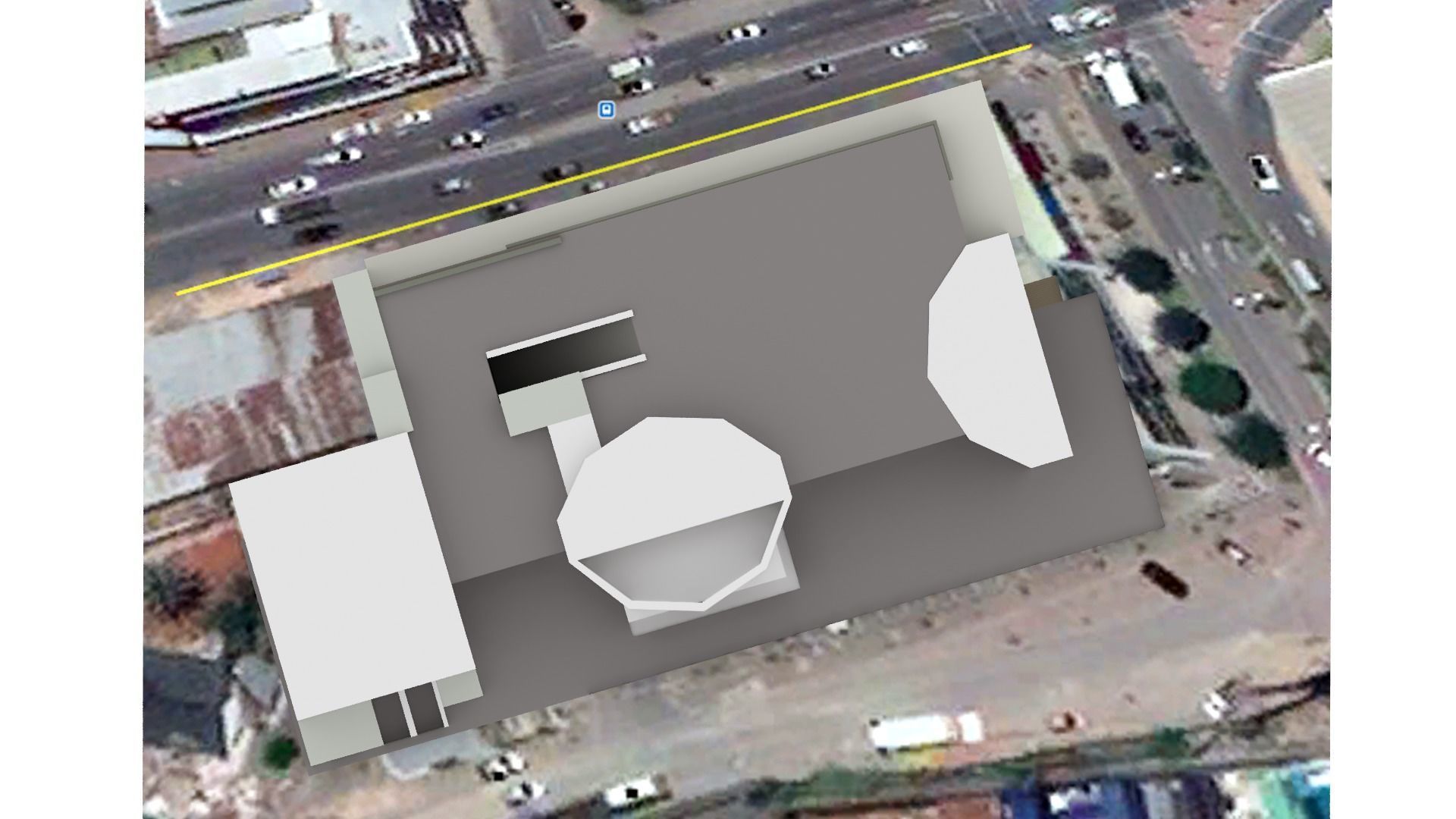 showroom car real world object Low-poly 3D model_5