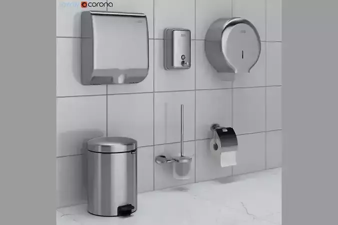 Bathroom accessories set 43 -Ravak -Brabantia -BXG