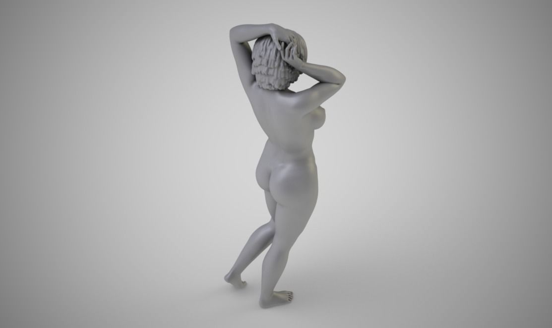 Happy Mature 3D print model_4