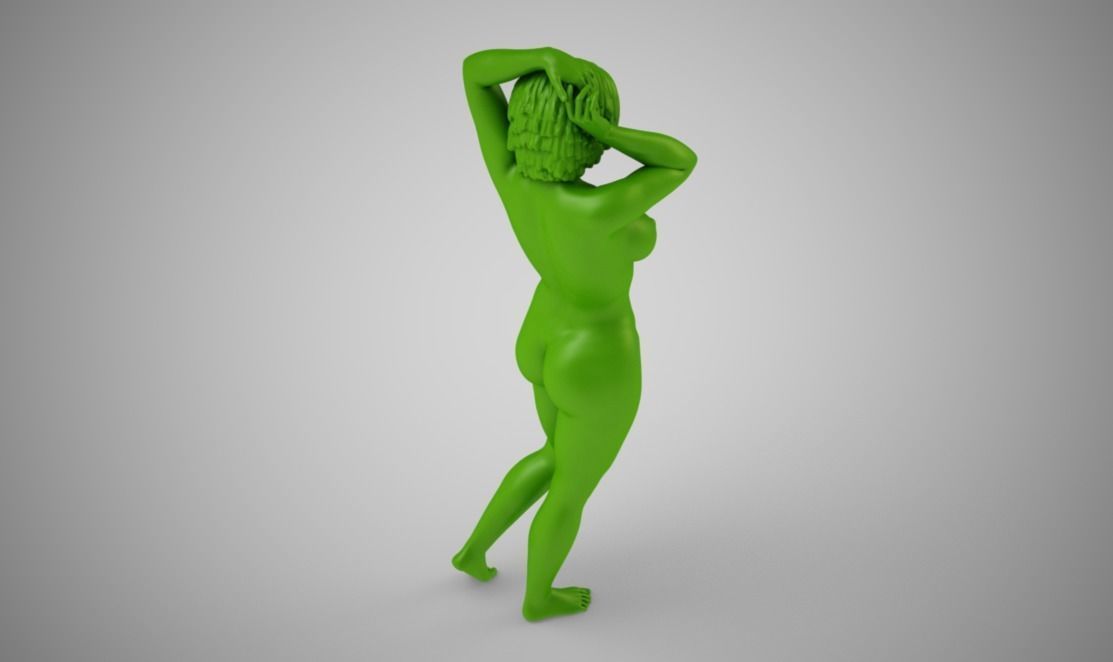 Happy Mature 3D print model_5