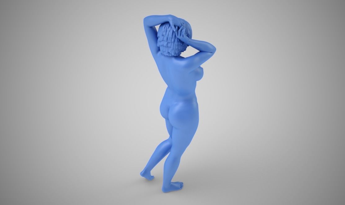 Happy Mature 3D print model_6