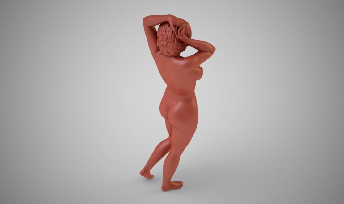Happy Mature 3D print model_7