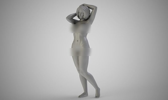 Happy Mature 3D print model
