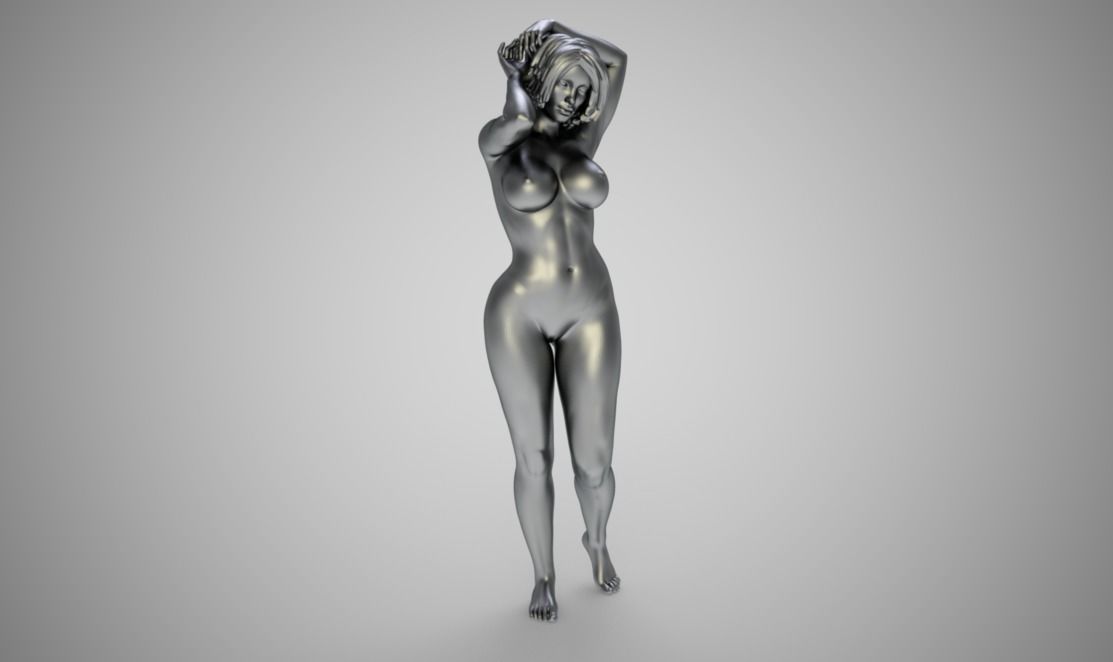 Happy Mature 3D print model_9