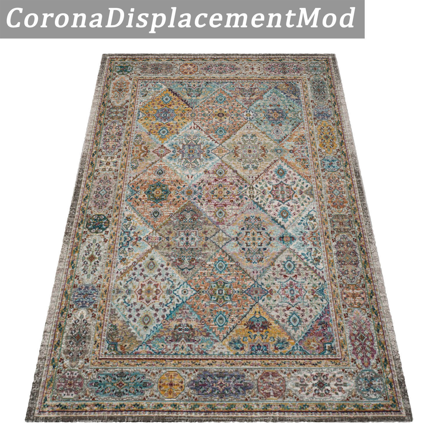Rug Set 12 3D model_4