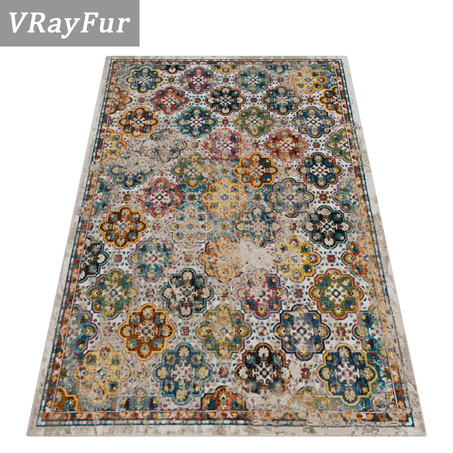 Rug Set 12 3D model_2
