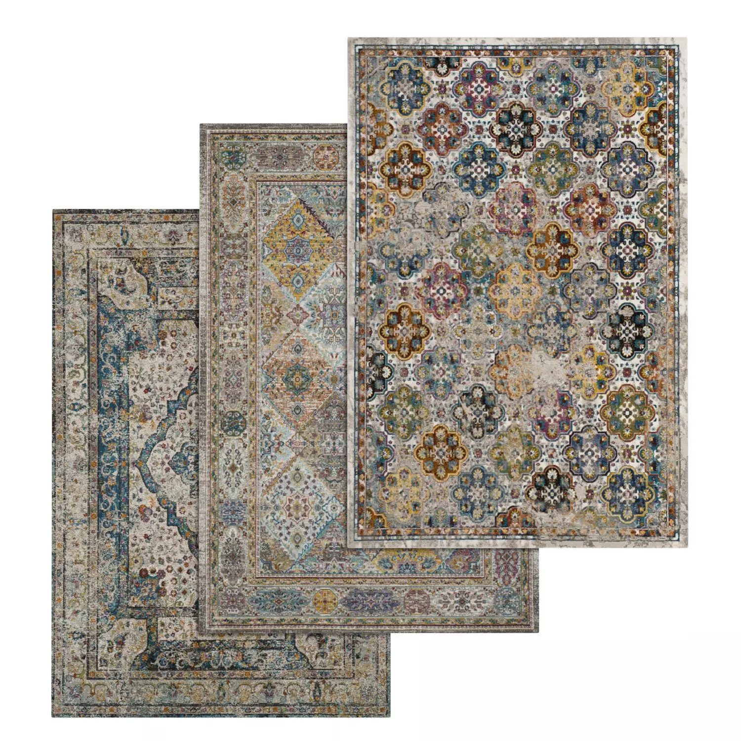 Rug Set 12 3D model_0