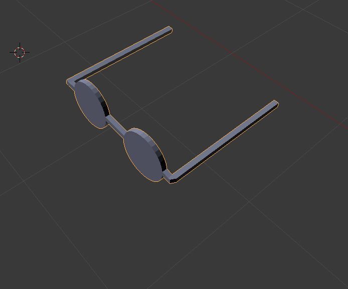 Glasses free  Free low-poly 3D model_8