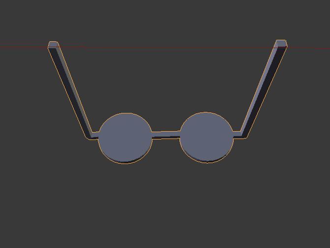 Glasses free  Free low-poly 3D model_7