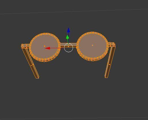 Glasses free  Free low-poly 3D model_5