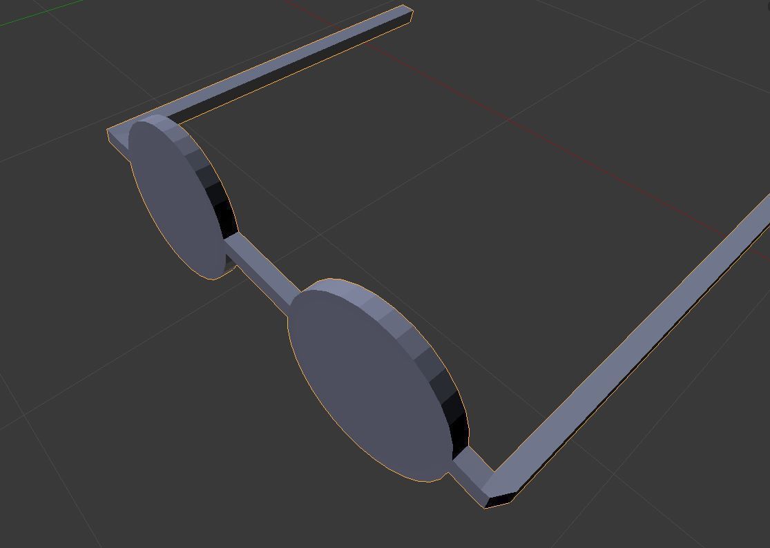 Glasses free  Free low-poly 3D model_9