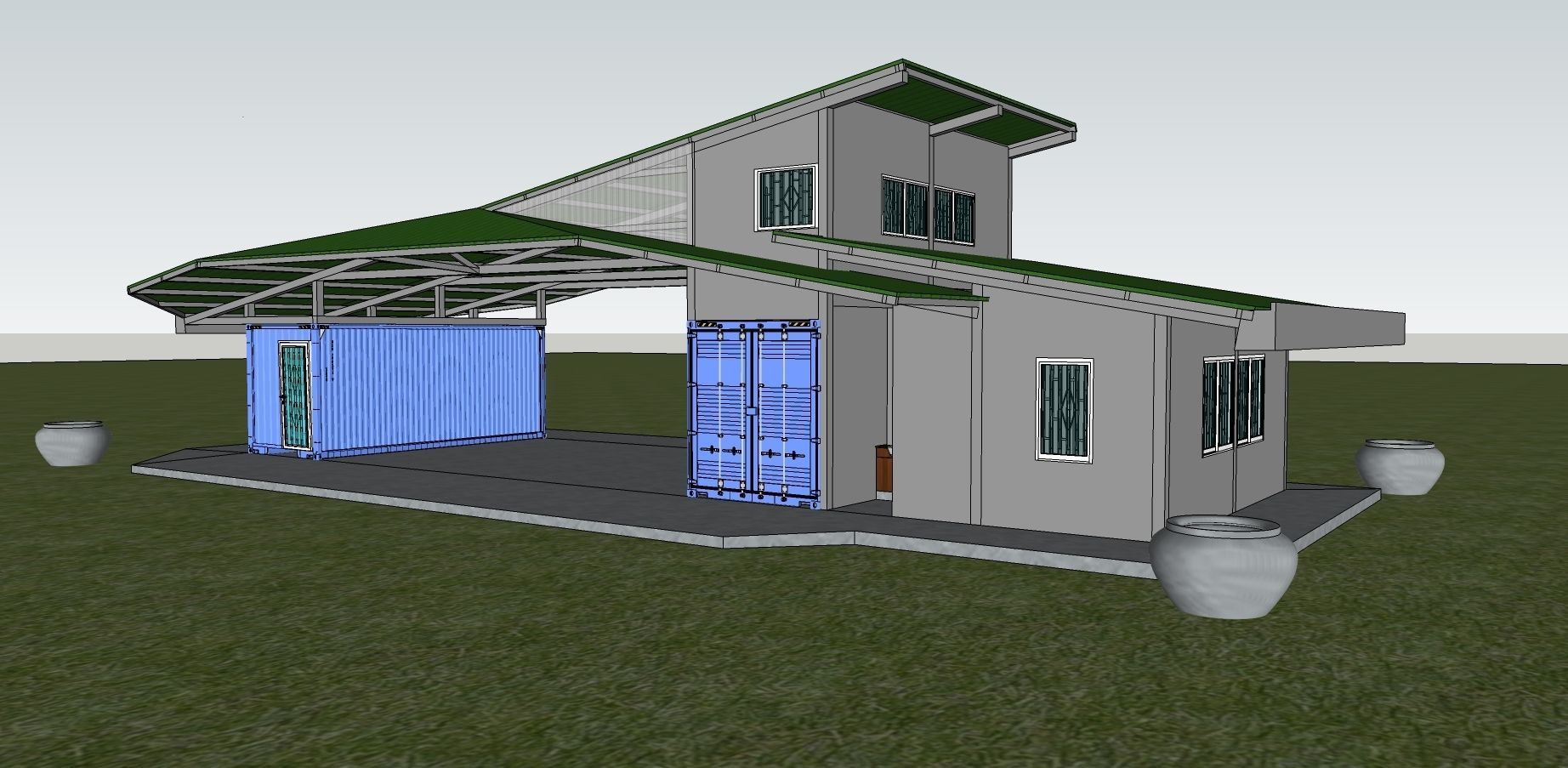 Container Storage  3D model_2