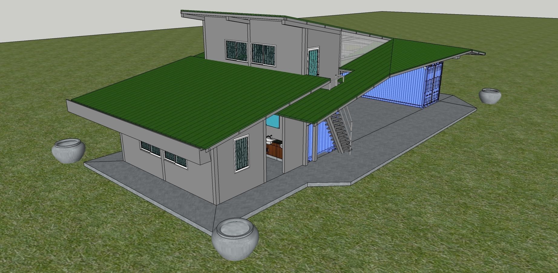 Container Storage  3D model_1