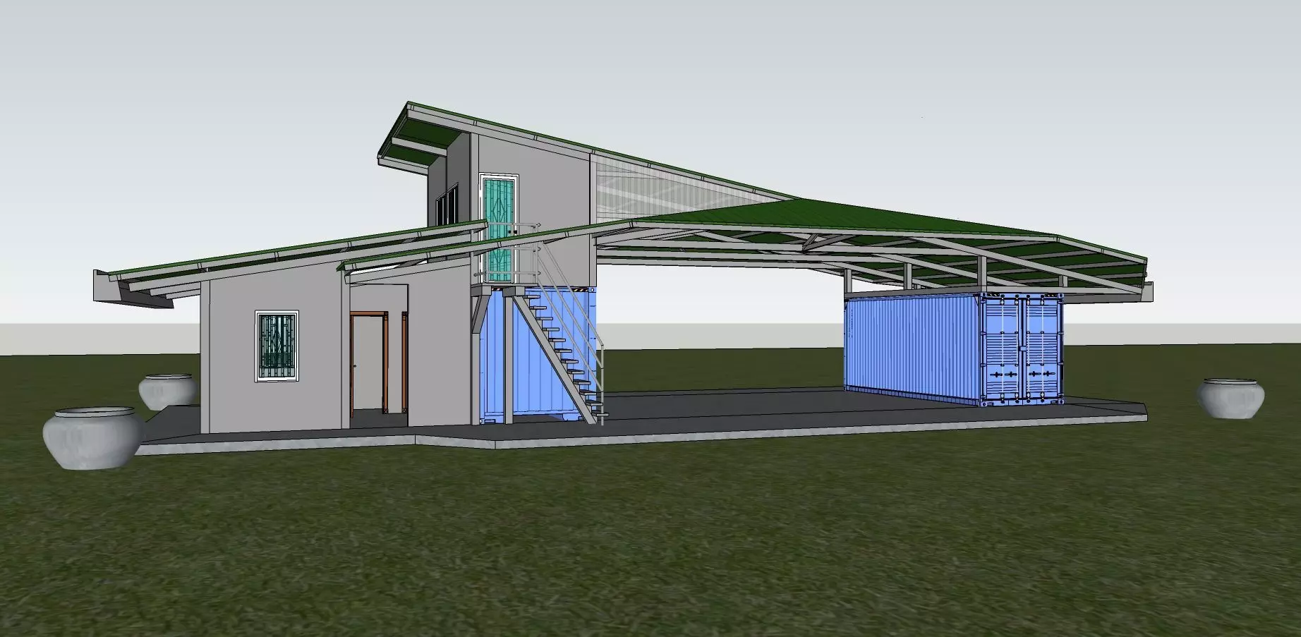 Container Storage  3D model_0