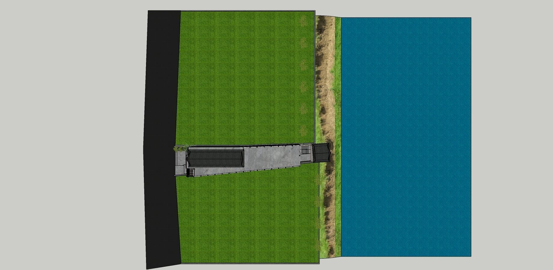 Classic House 3D model_3