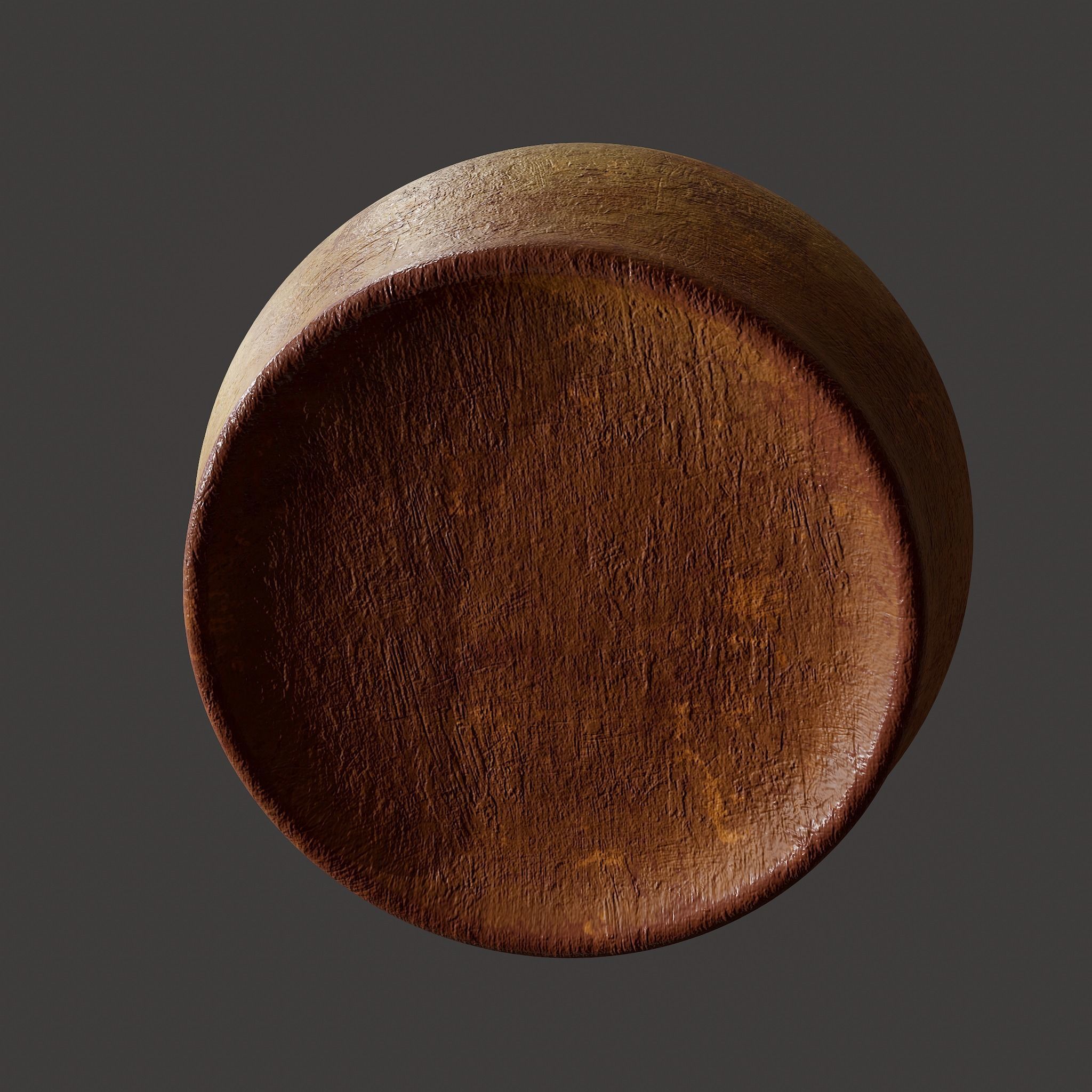 Ancient Terracotta Spouted Vase Low-poly 3D model_31