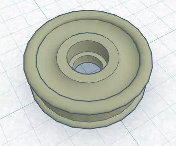 automotive PULLY IDLER CAR TRUCK SUV BOAT 3D print model