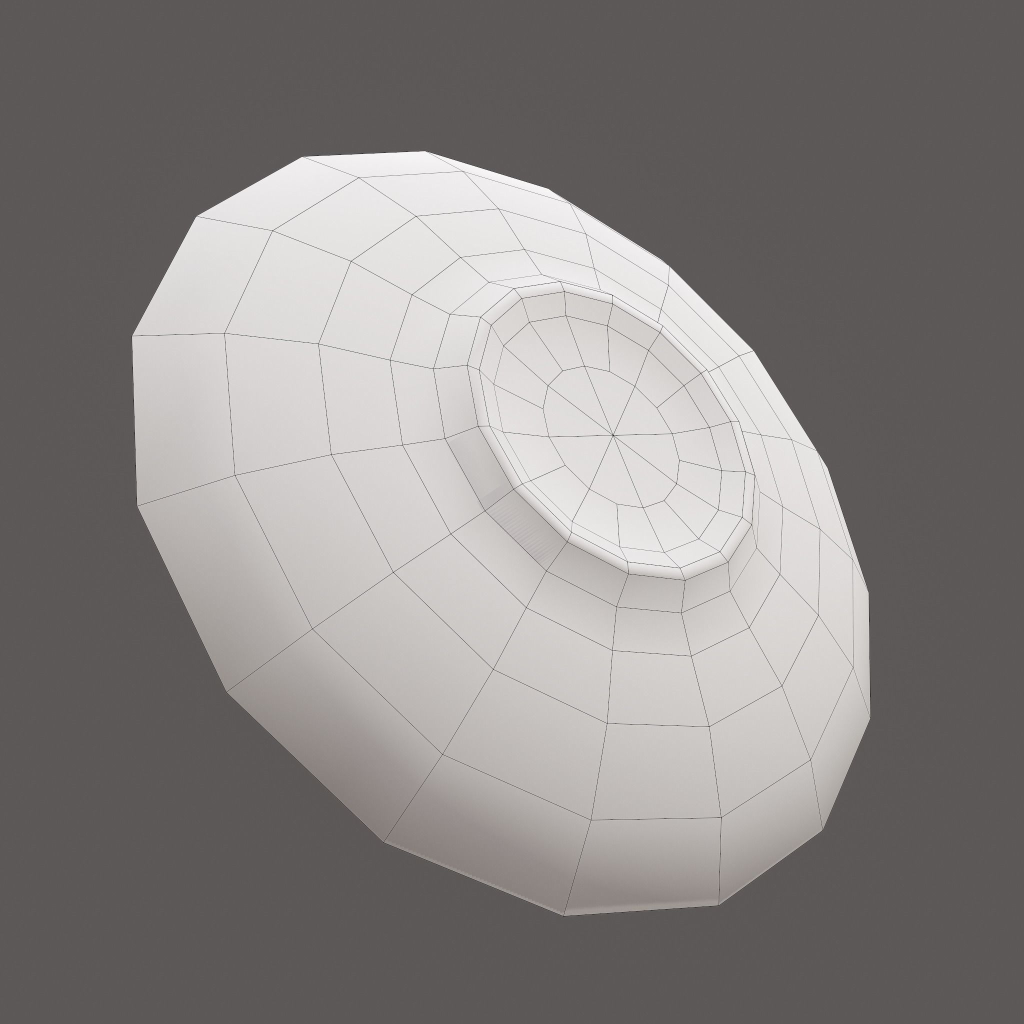 Terracotta Plate Free low-poly 3D model_25