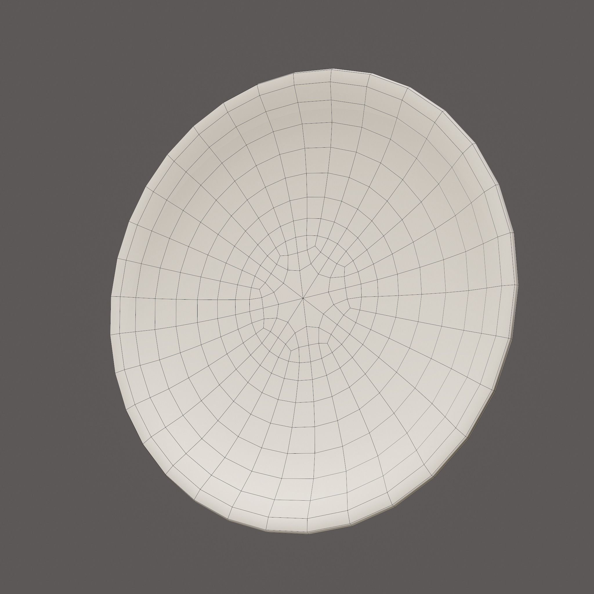 Terracotta Plate Free low-poly 3D model_29