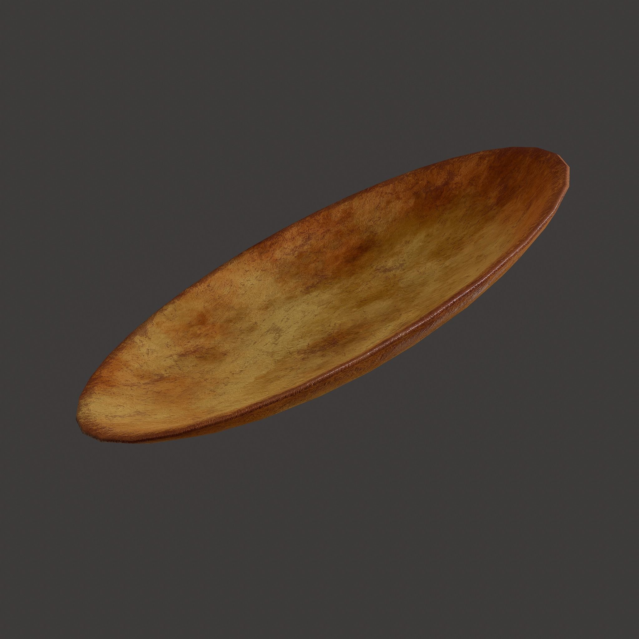 Terracotta Plate Free low-poly 3D model_17