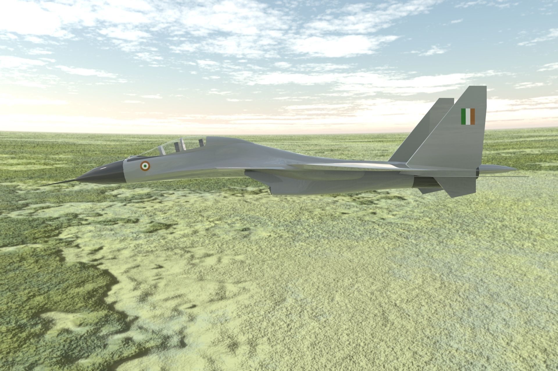 Sukhoi Su 30 MkI 3D print model_3