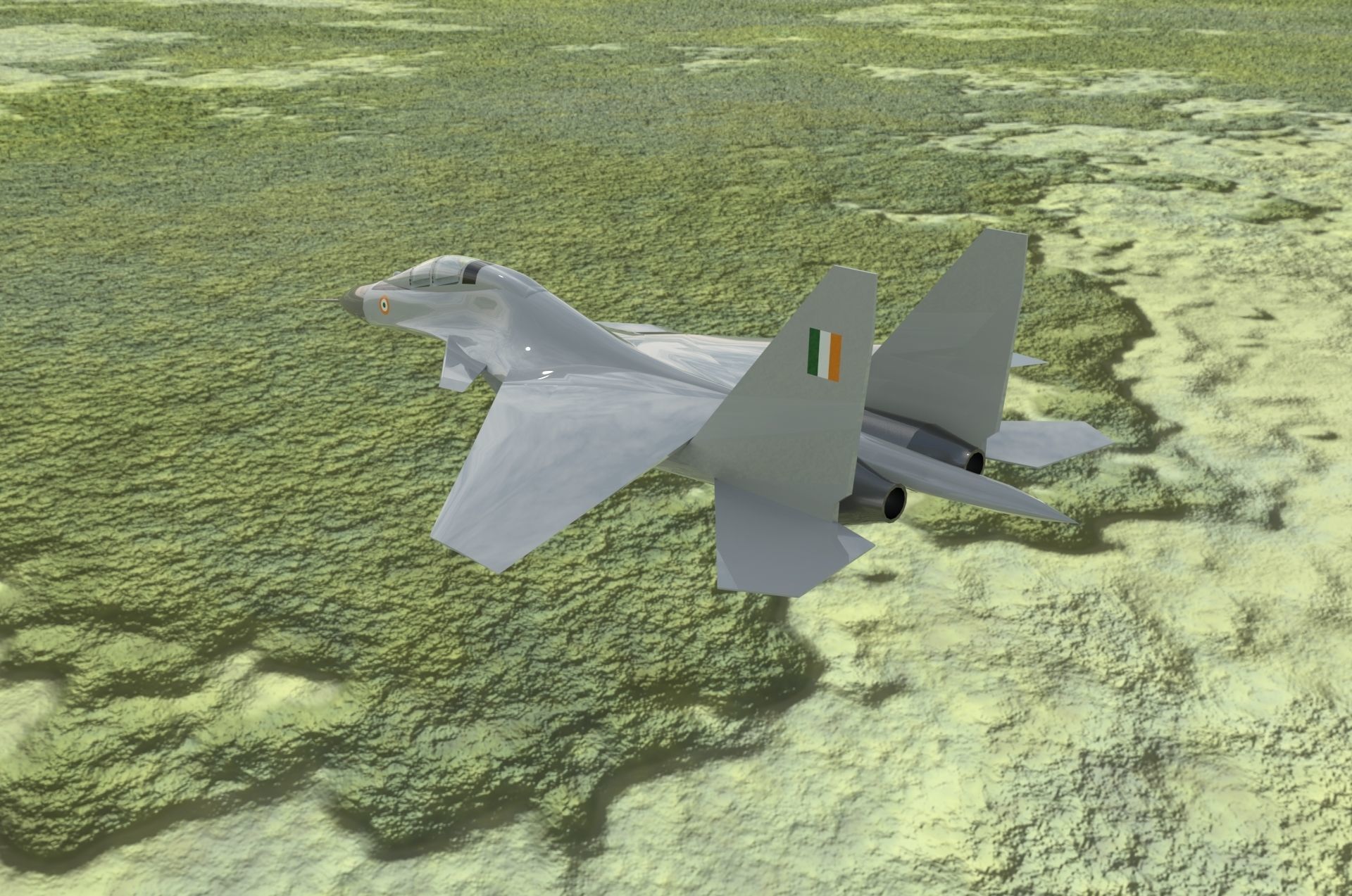 Sukhoi Su 30 MkI 3D print model_20