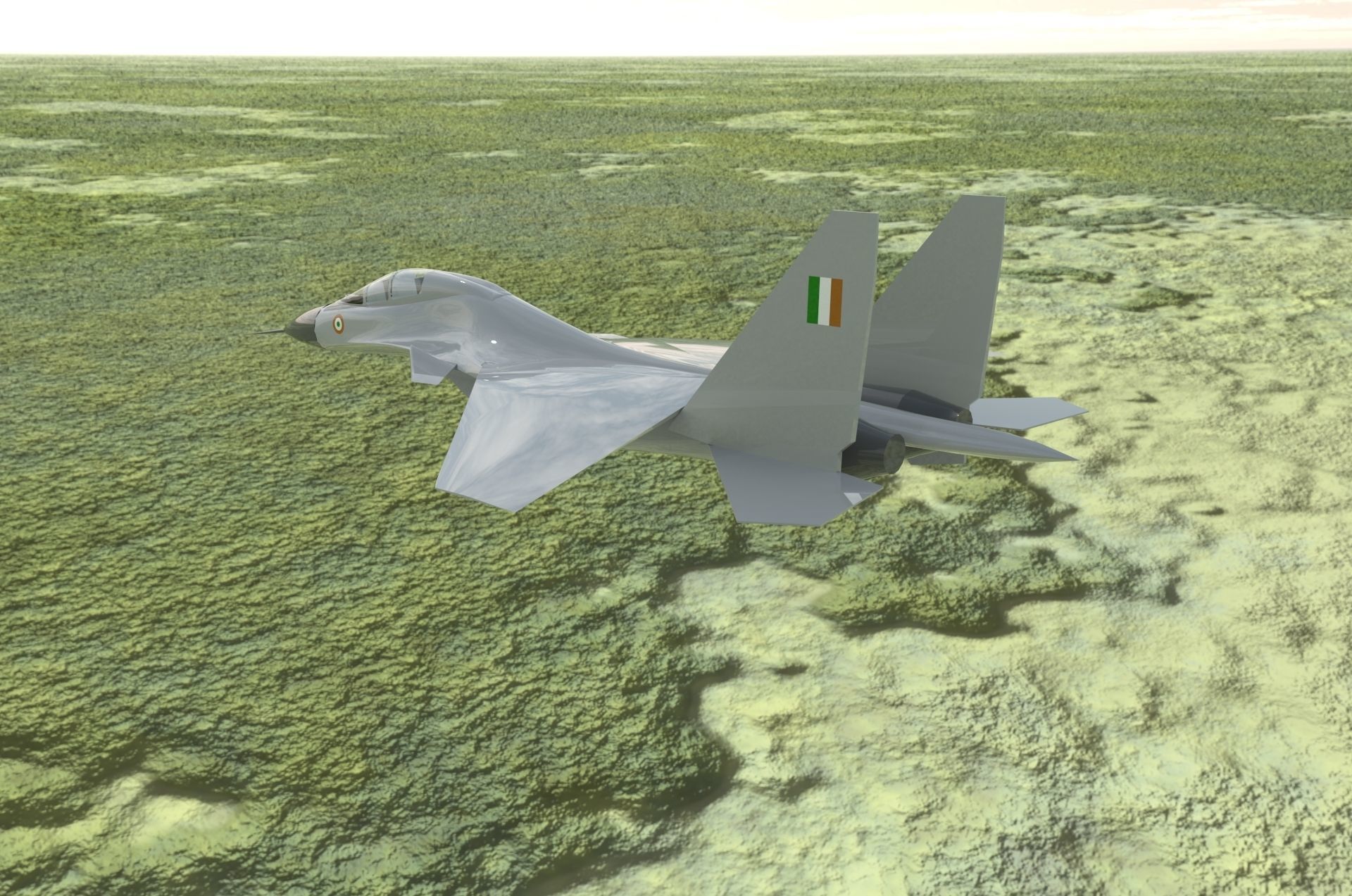 Sukhoi Su 30 MkI 3D print model_17