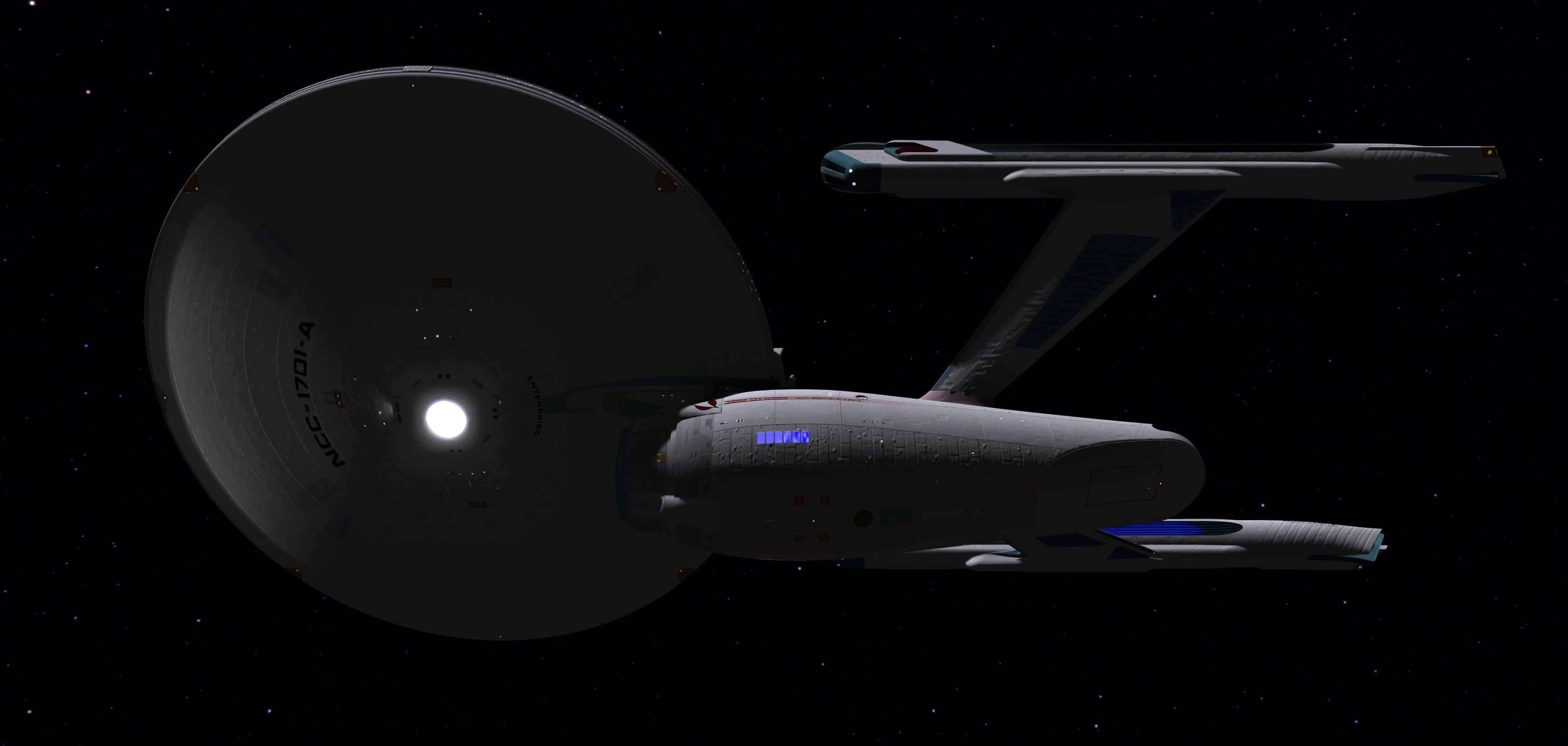 STAR TREK - USS ENTERPRISE NCC1701-A 3D model_10