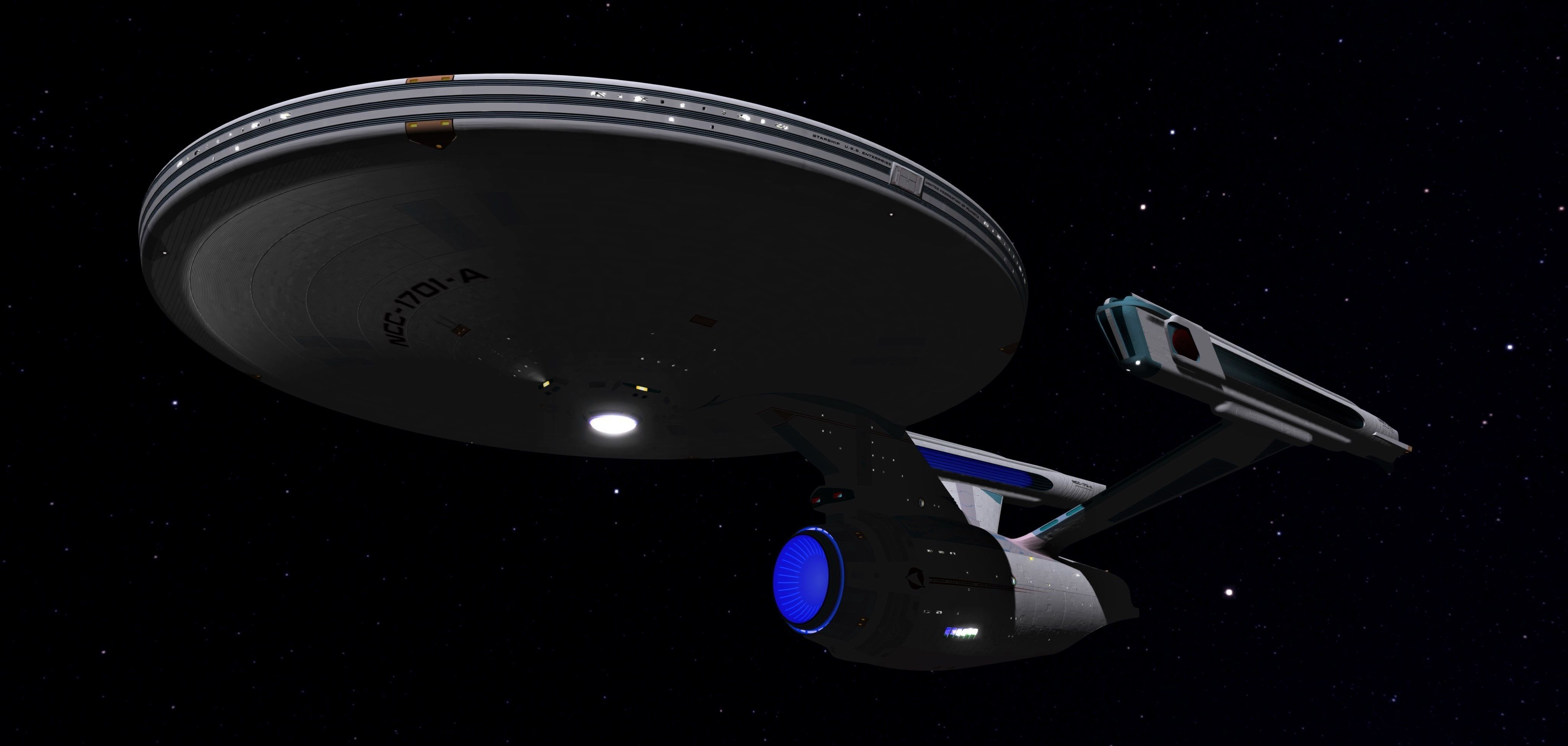 STAR TREK - USS ENTERPRISE NCC1701-A 3D model_3