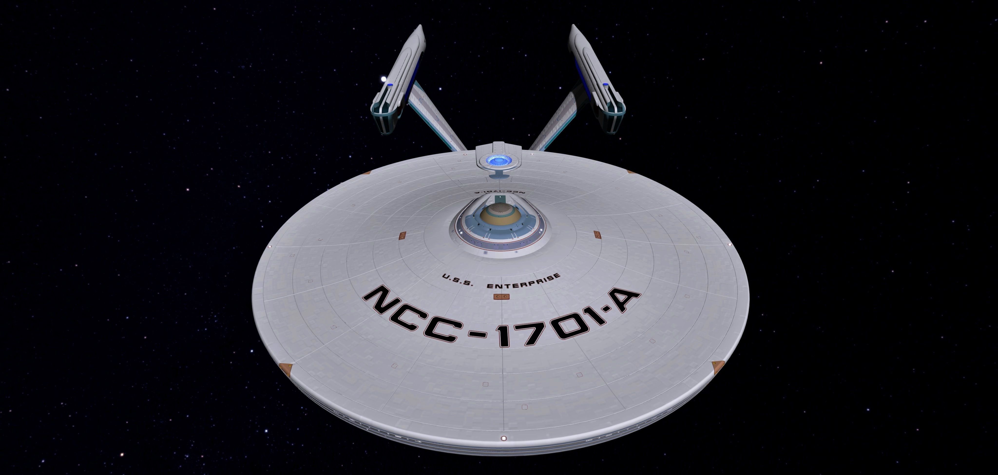STAR TREK - USS ENTERPRISE NCC1701-A 3D model_5
