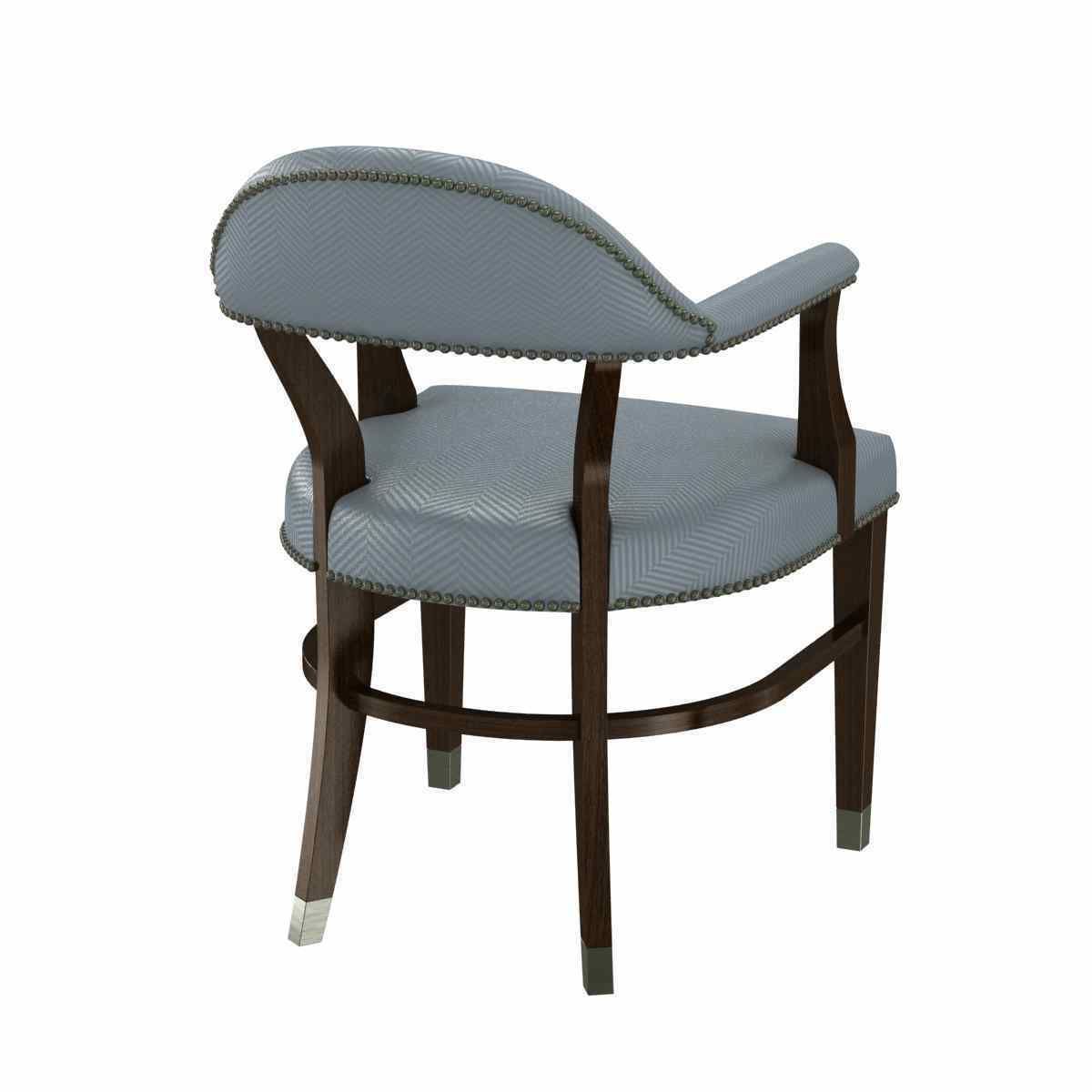 Charter furniture dining arm chair 3d model 3D model_3
