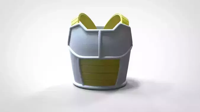 Saiyan Armor Vegeta Dragon Ball Z  3D print model