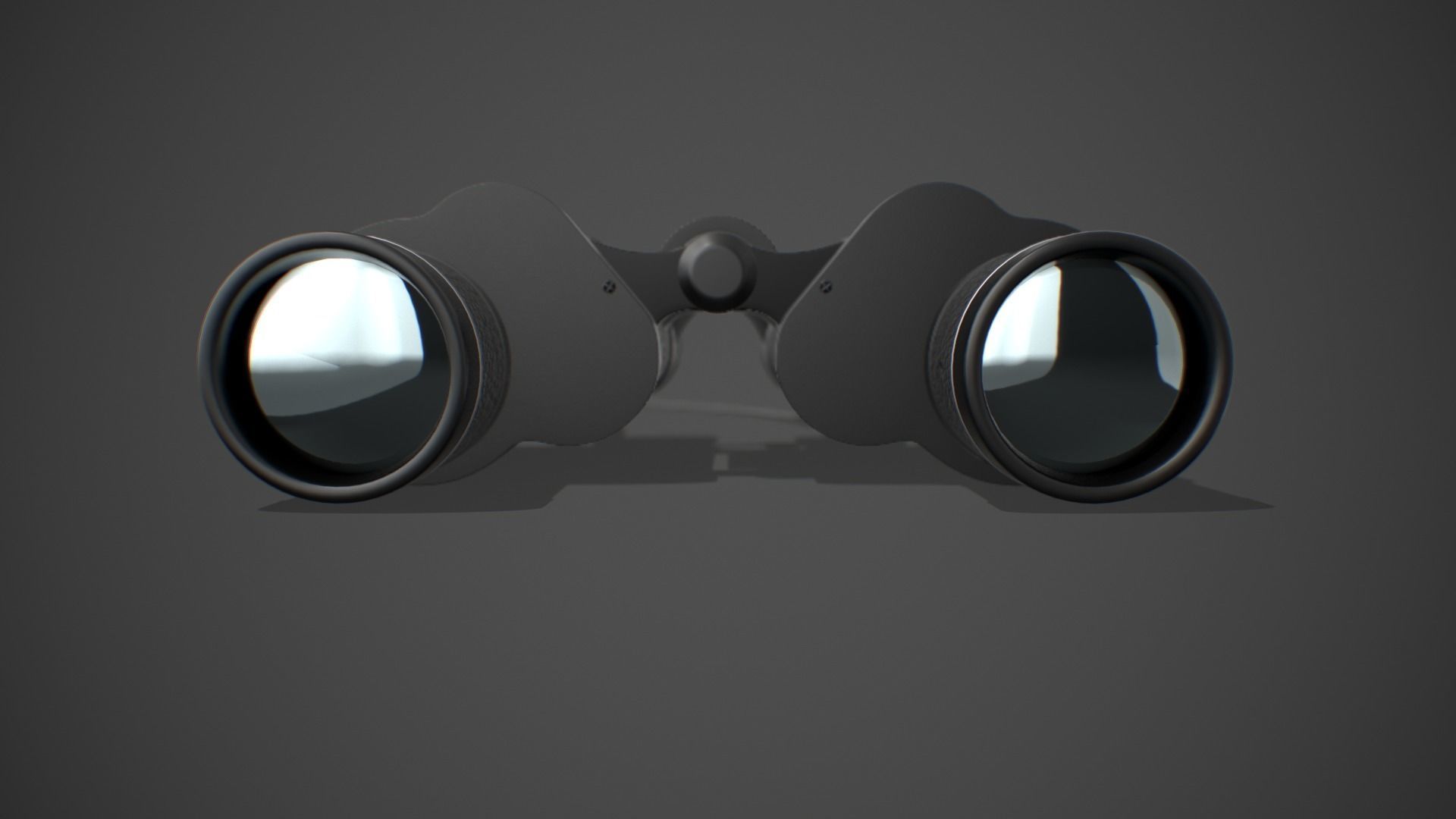 Binoculars 3D model_4
