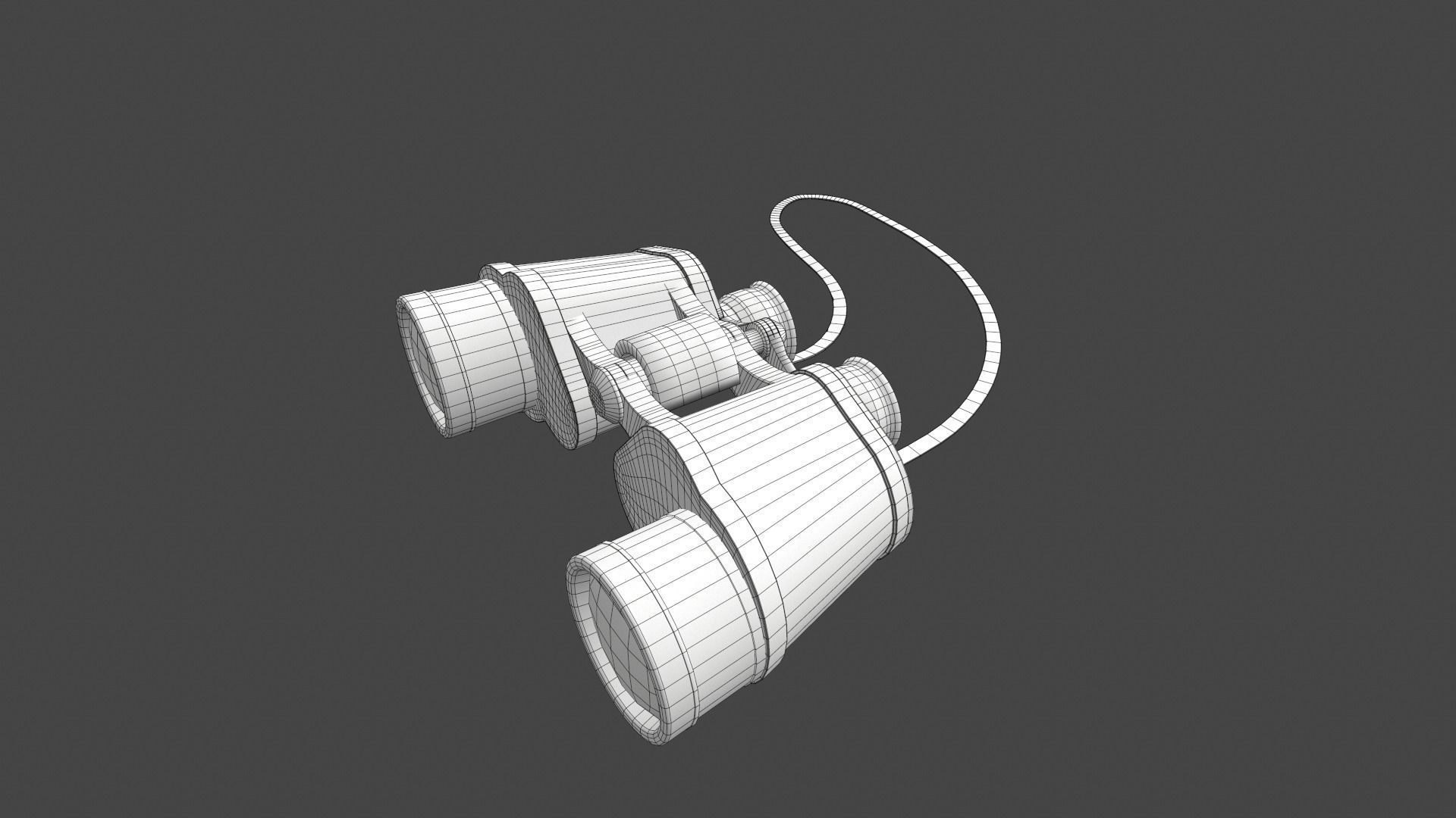 Binoculars 3D model_6