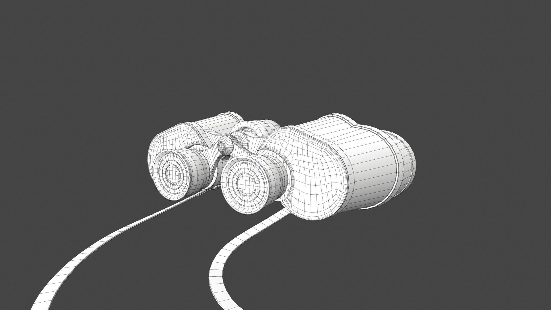 Binoculars 3D model_7